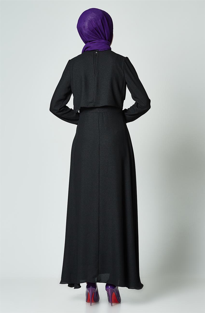 Tuğba Dress-Black K5201-09