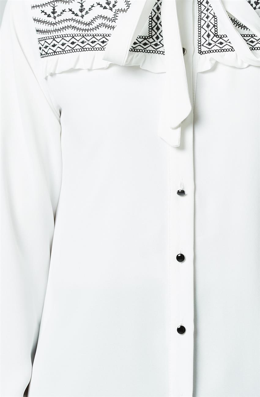 Tuğba قميص-أبيض K5229-35