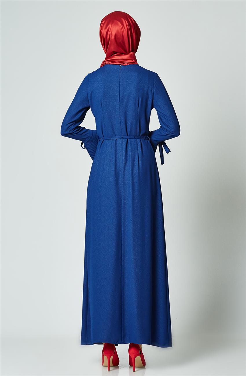 Tuğba فستان-نيلي K6751-07