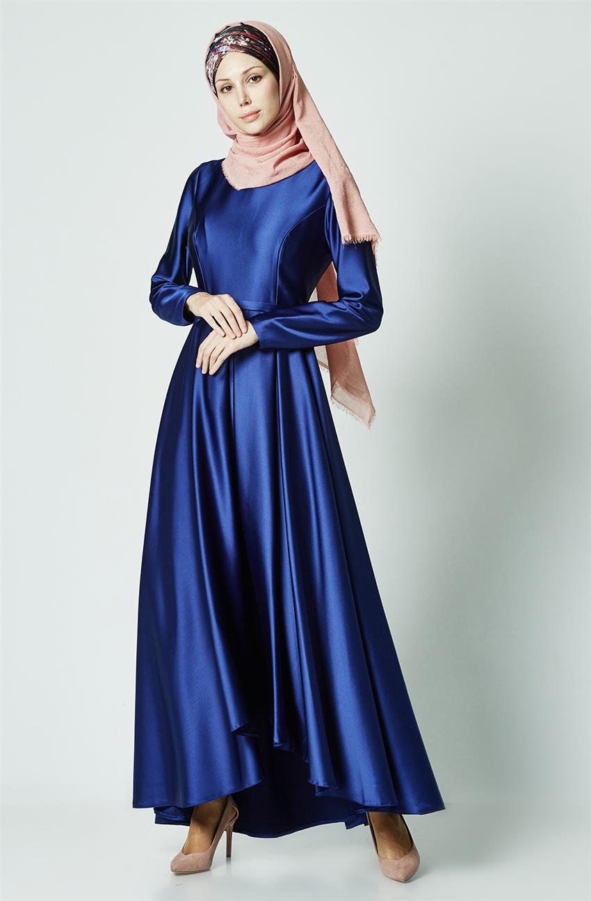 Evening Dress Dress-Sax PN8189-47