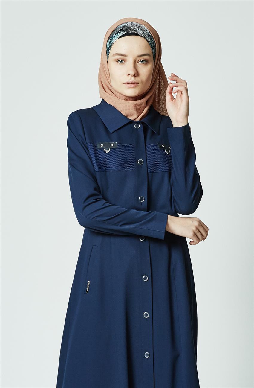 Topcoat-Navy Blue DO-B7-55122-11