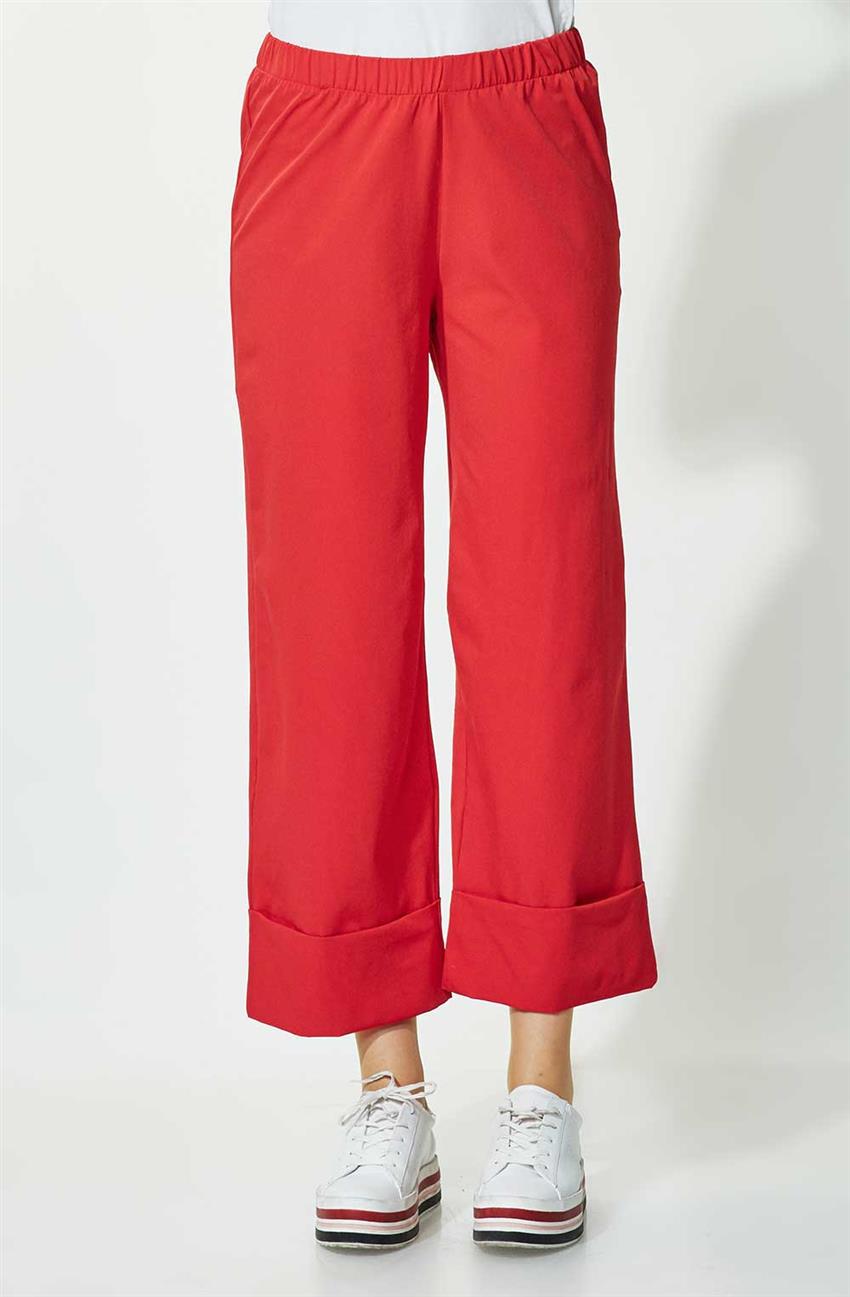 Pants-Red 2036-34