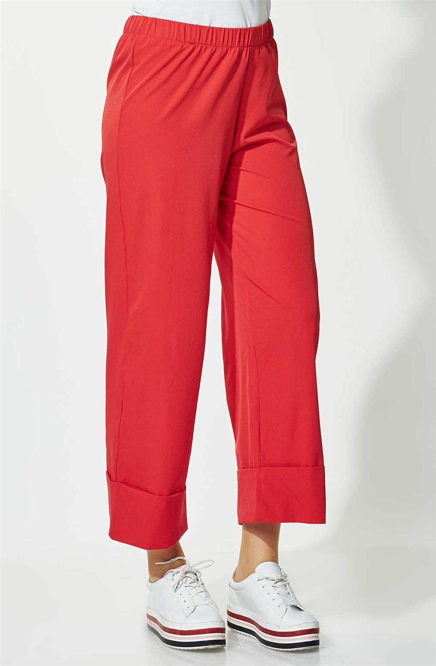 Pants-Red 2036-34