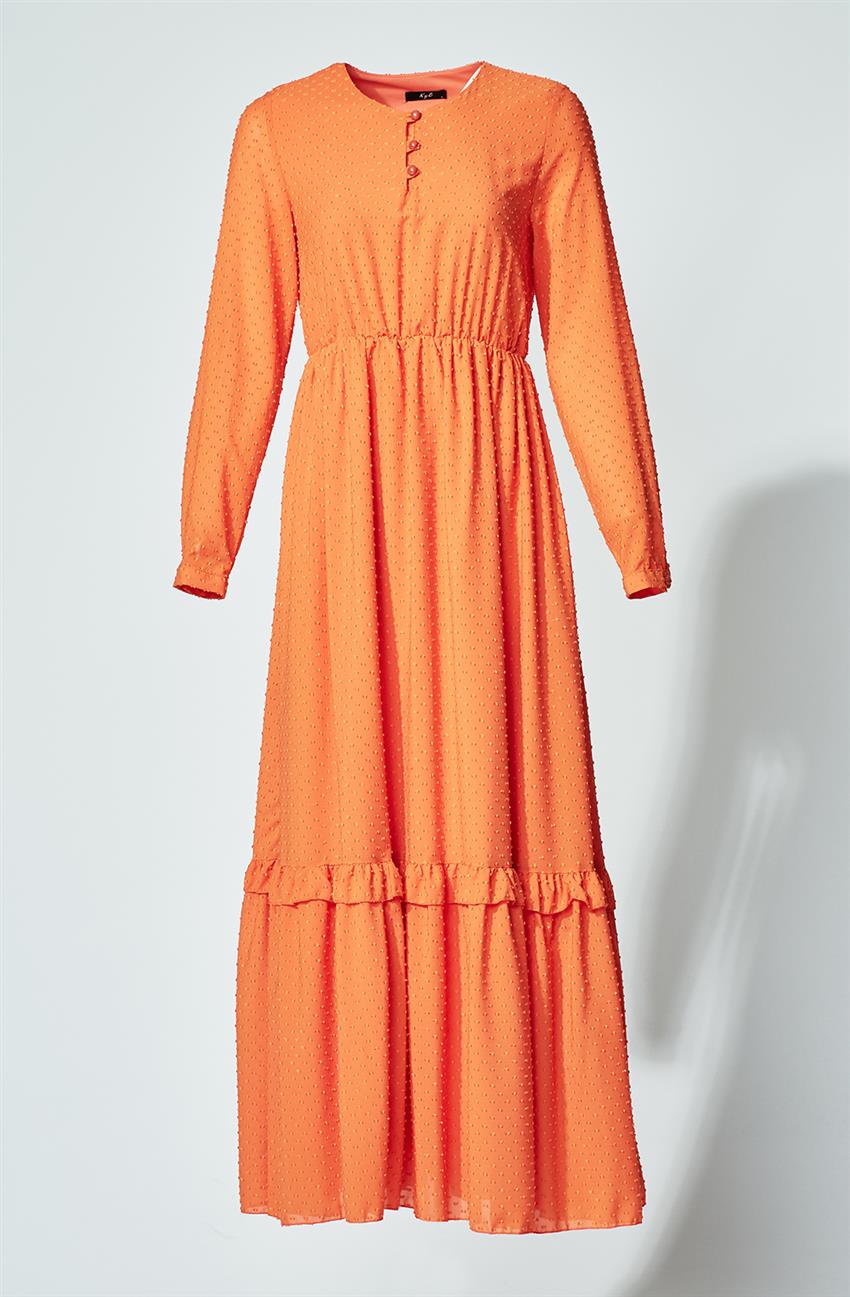 Dress-Orange 9667-78
