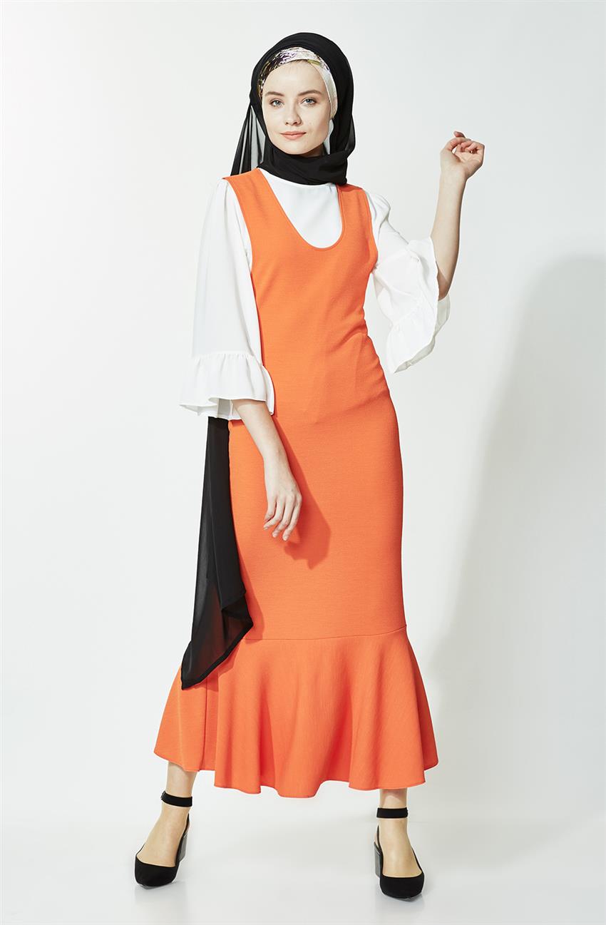 فستان-برتقالي ar-5141-78