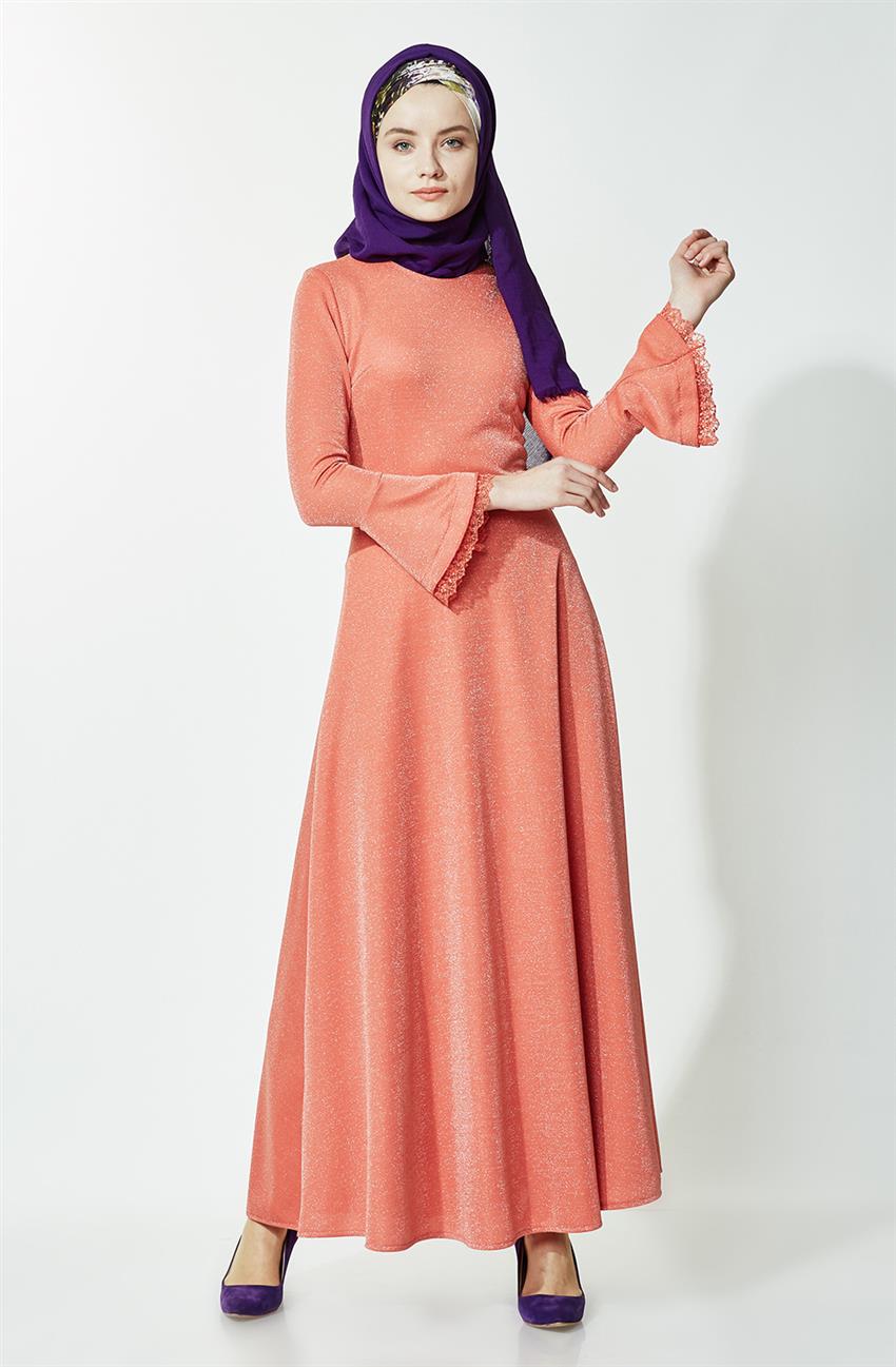 فستان-برتقالي ar-9954-78