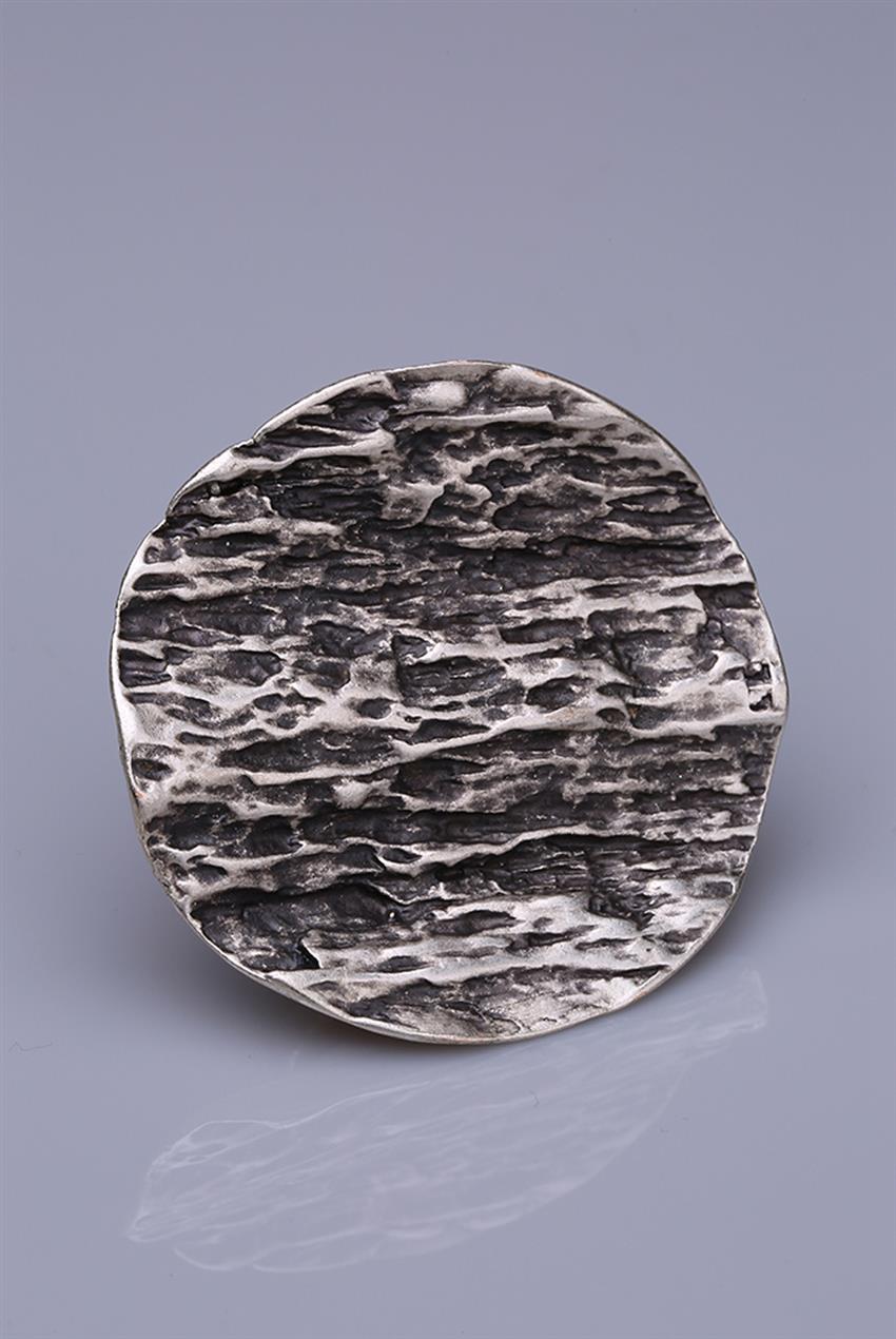 Silver Plated Magnet Brooch 05-0917-00-12