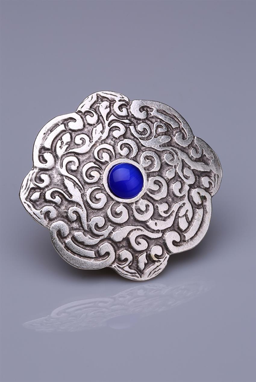Silver Plated Magnet Brooch 05-0923-52-12