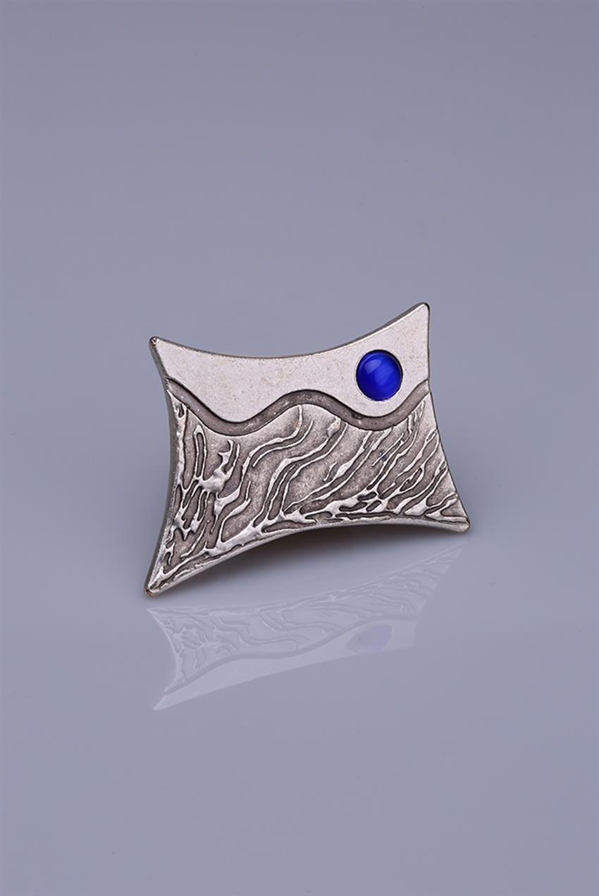 Silver Plated Magnet Brooch 05-0929-52-12