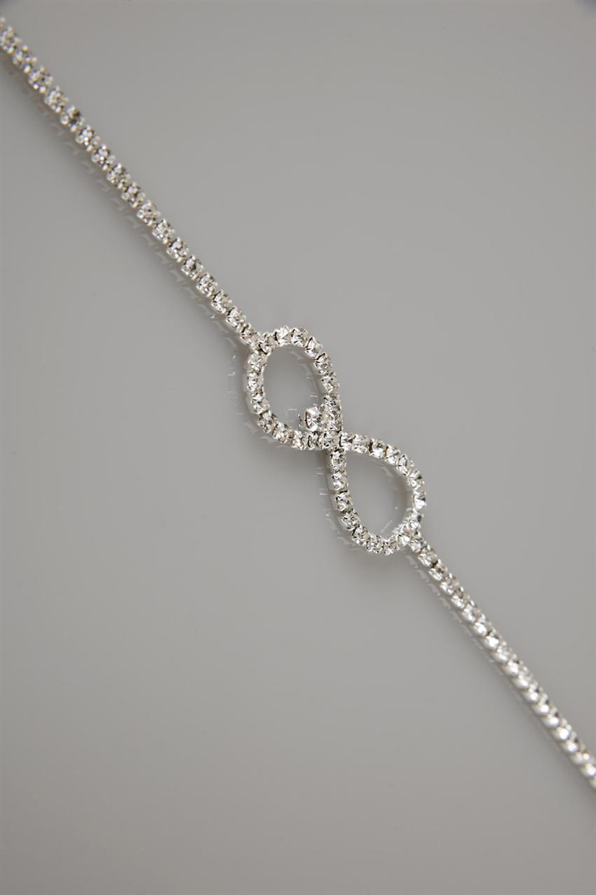 Silver Plated Bracelet 08-0402-48-10
