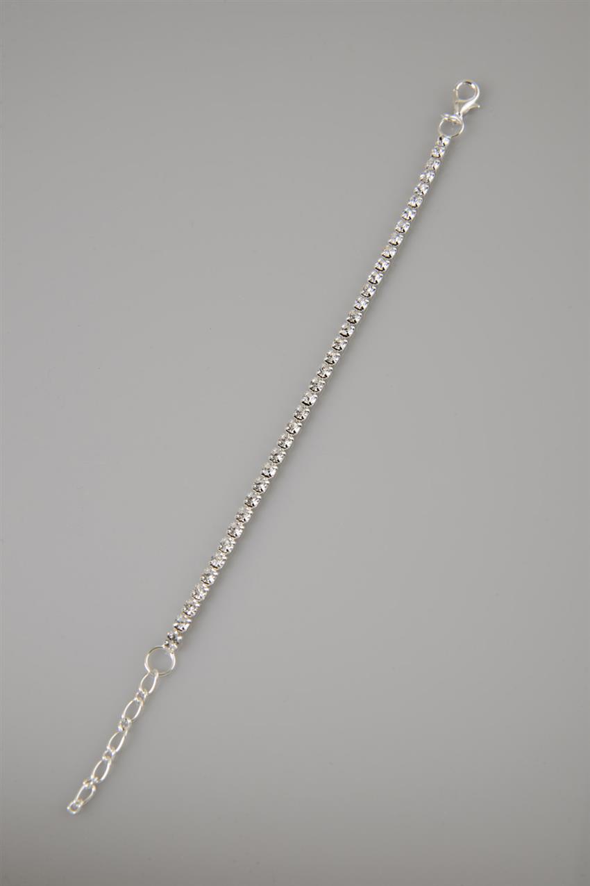 Silver Plated Bracelet 08-0406-48-10