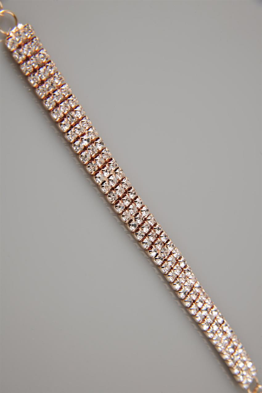 Rose Gold Plated Bracelet 08-0408-48-23