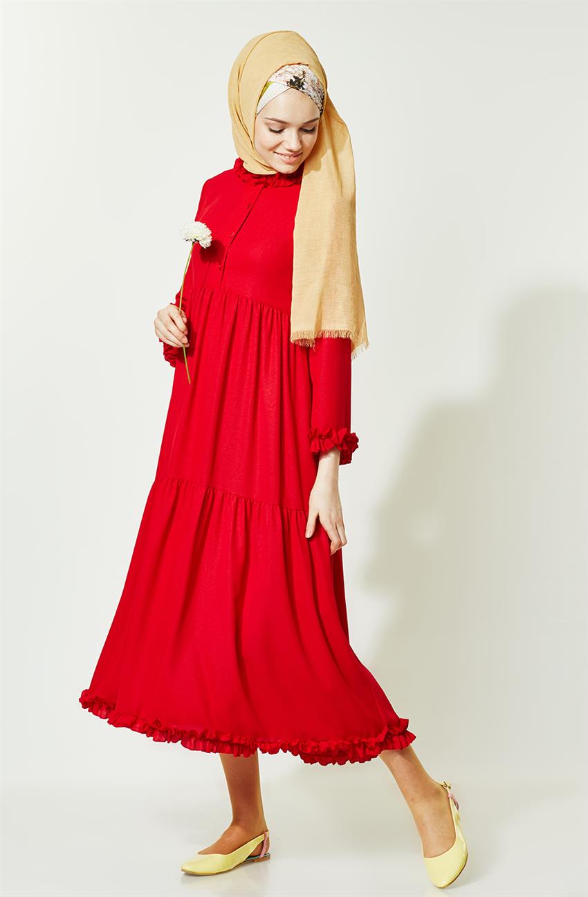 Dress-Red MR2807-34
