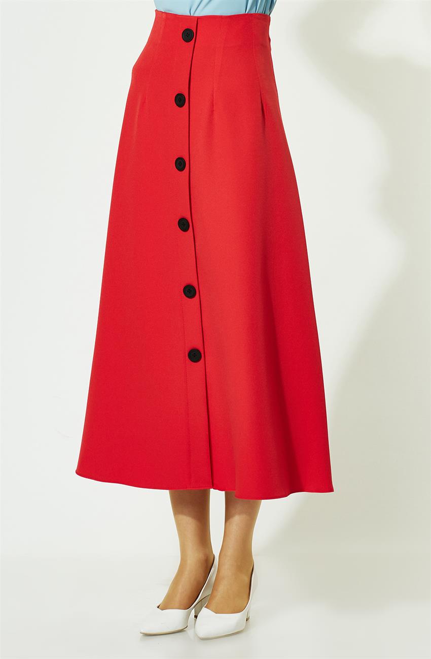 Skirt-Red BL2637-34