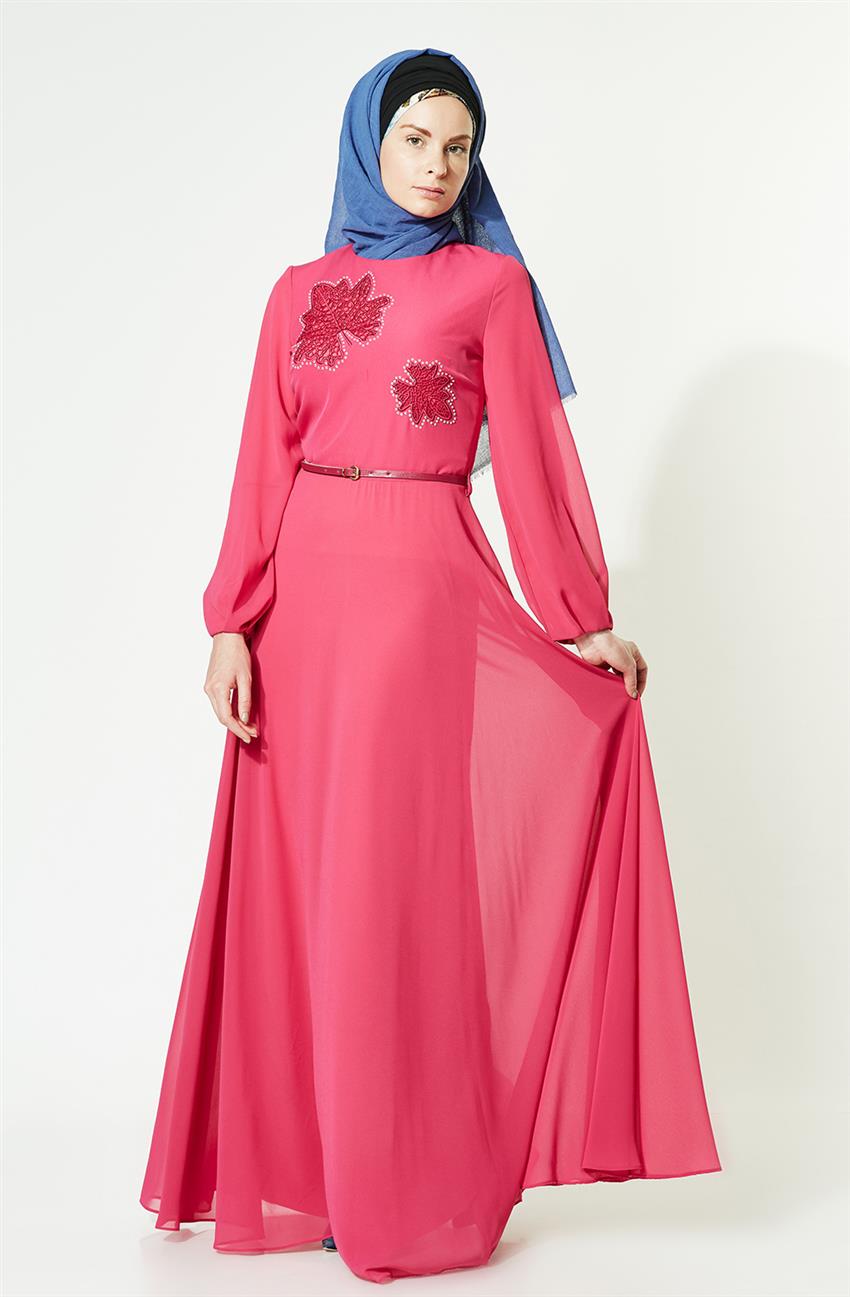 فستان سهرة فستان-فوشي ar-2028-43