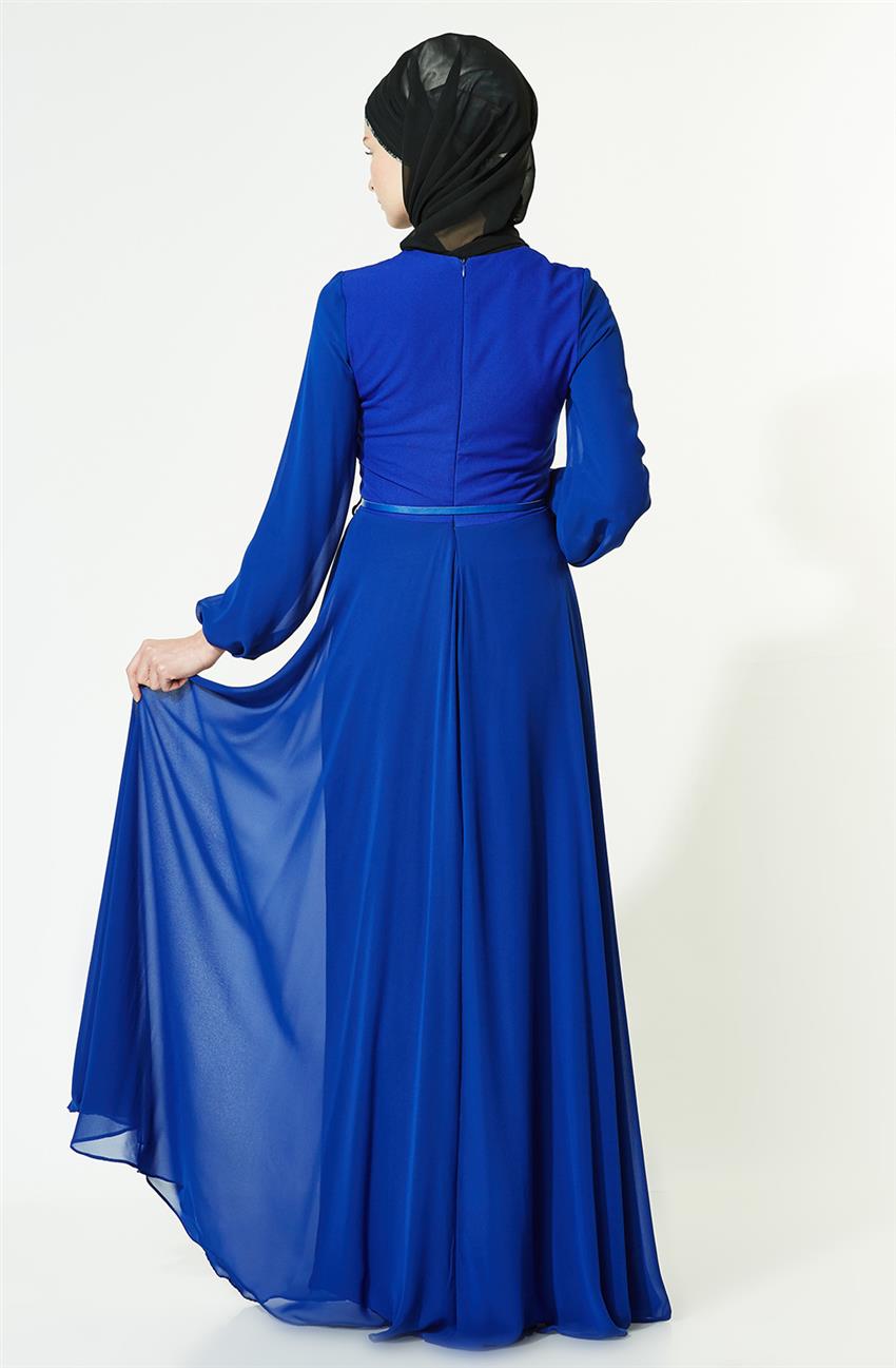 فستان سهرة فستان-أزرق غامق ar-2028-47
