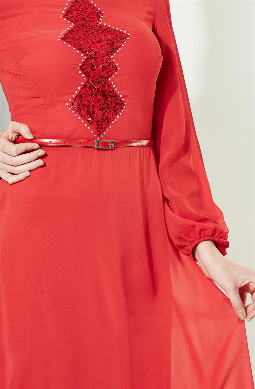 فستان سهرة فستان-أحمر ar-2050-34