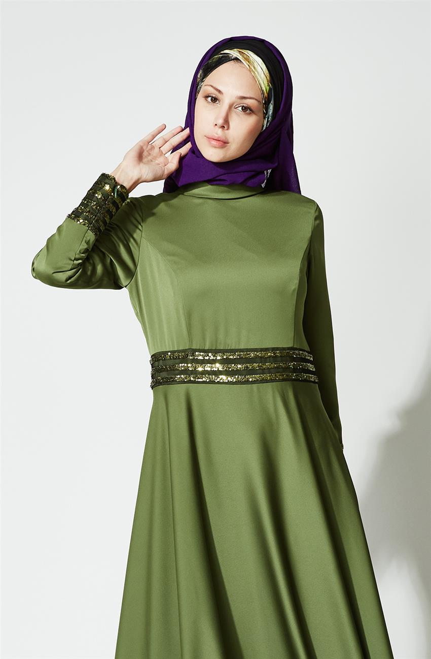 Kyr فستان-أخضر Ky-B7-83001-105
