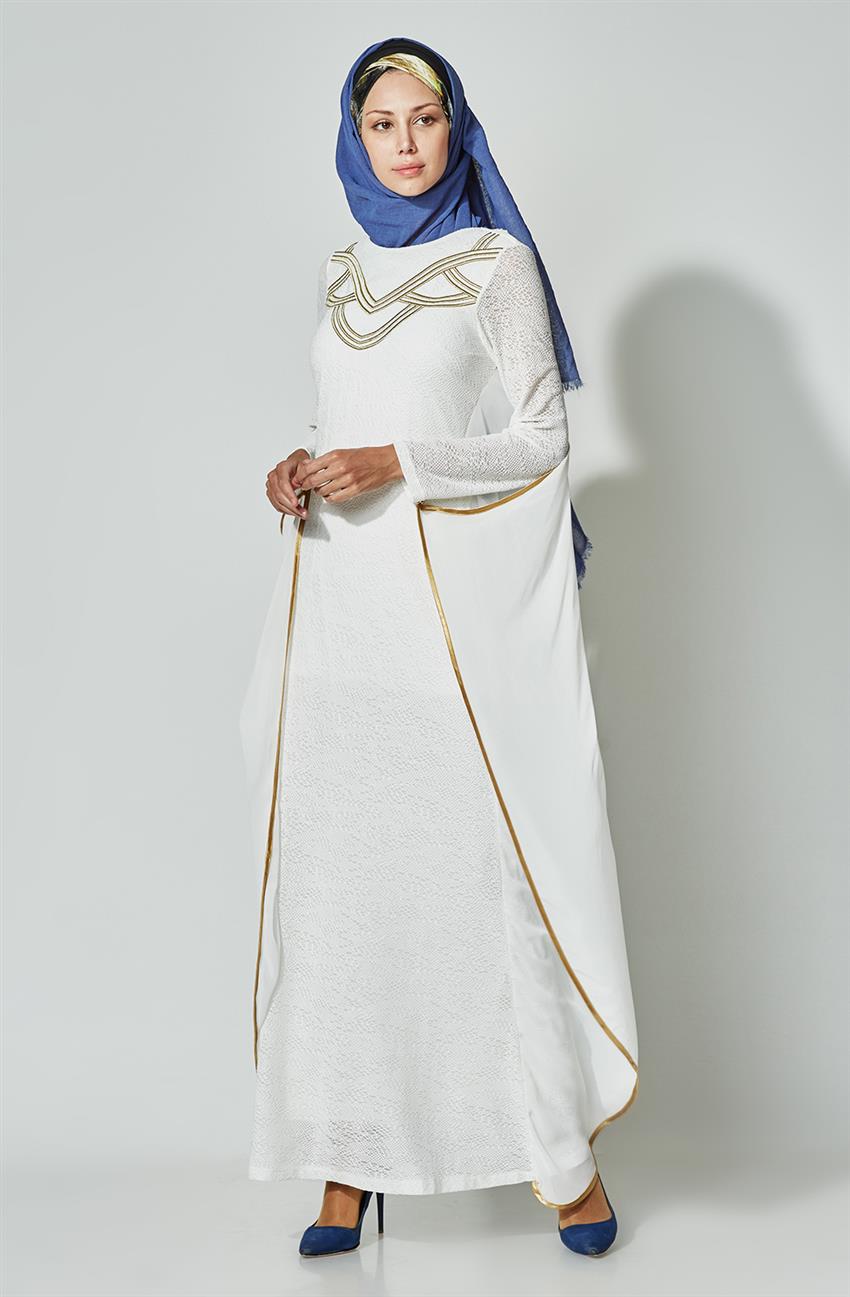 فستان سهرة فستان-أبيض ar-1311-52