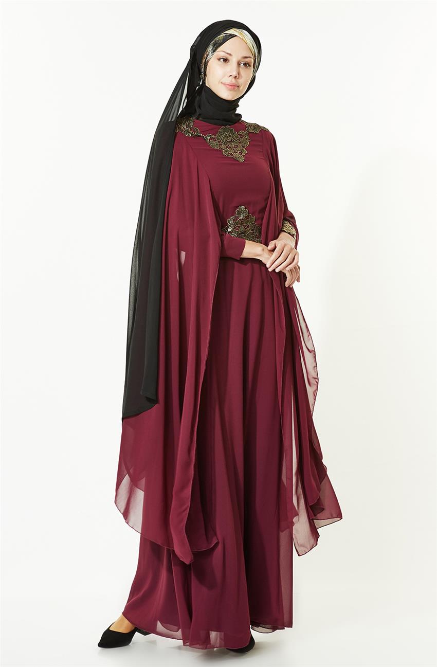 فستان سهرة فستان-أرجواني ar-3014-51