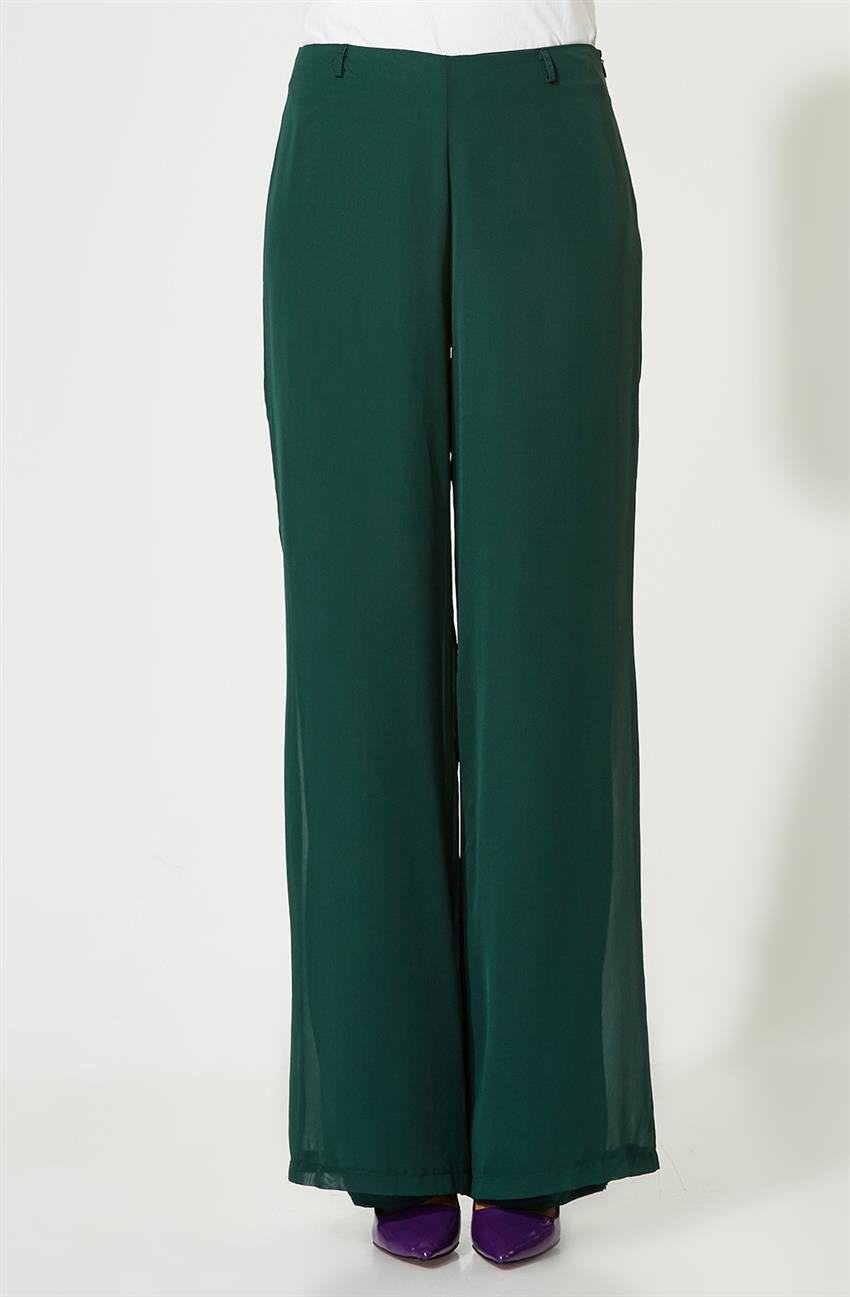 Pants Suit-Green 9009-21