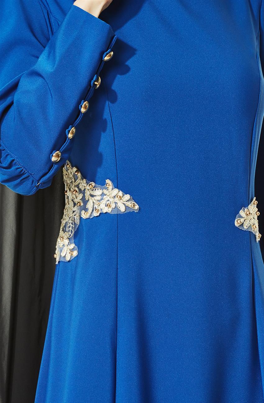 فستان سهرة فستان أزرق غامق ar-9013-47