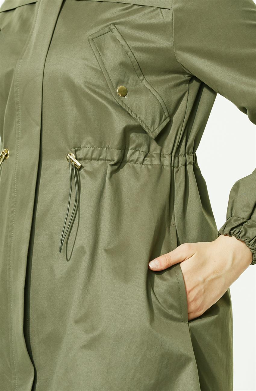 Trench Coat-Green BL6571-21