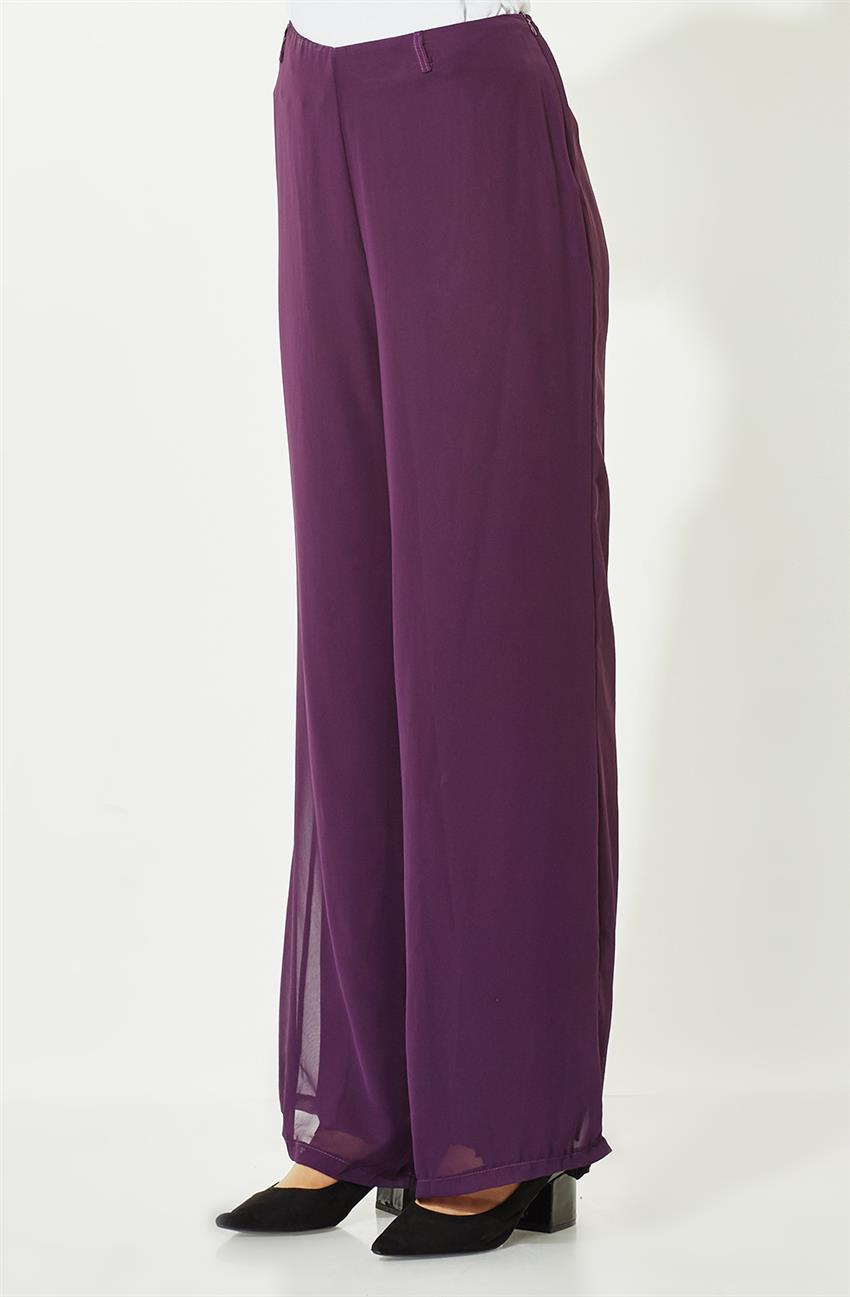 Pants Suit-Purple 9009-45