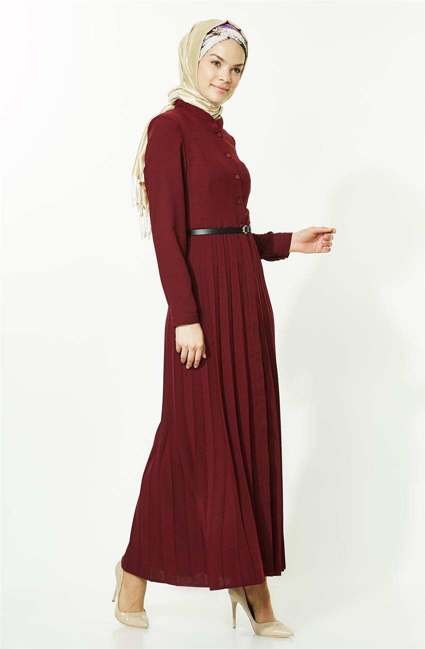 Dress-Claret Red J1230-30