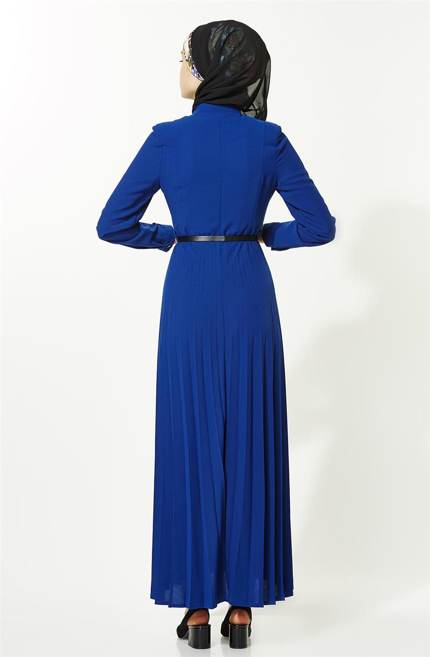فستان-أزرق غامق J1230-69