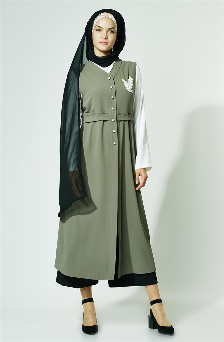 Tunic Suit-Khaki J3052-24