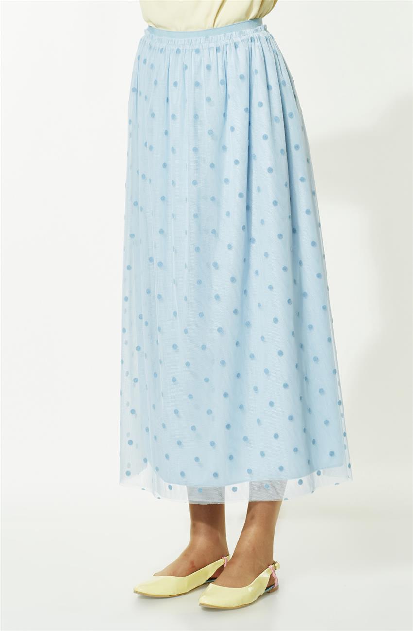 Skirt-Gray Blue 8Y1519-0470