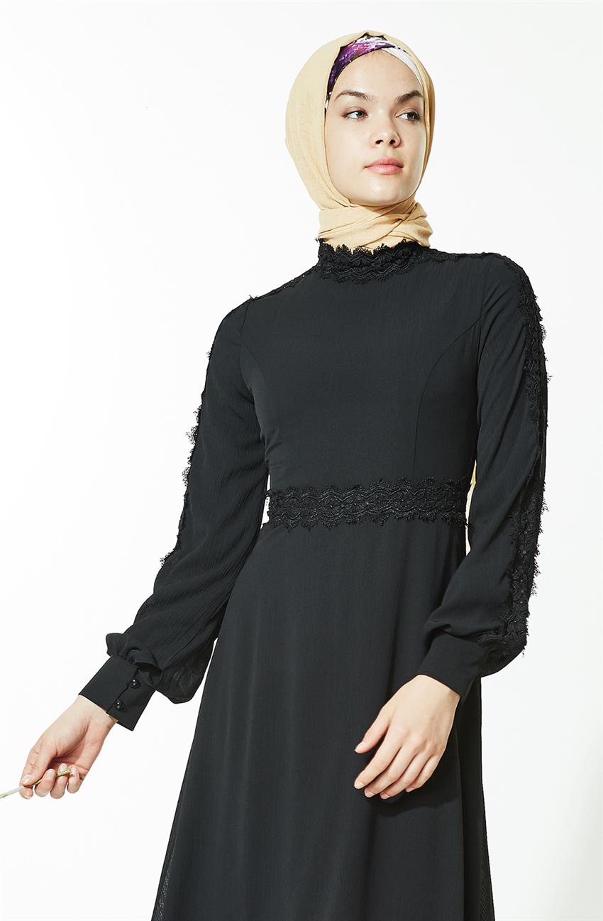 فستان-أسود LR2682-01