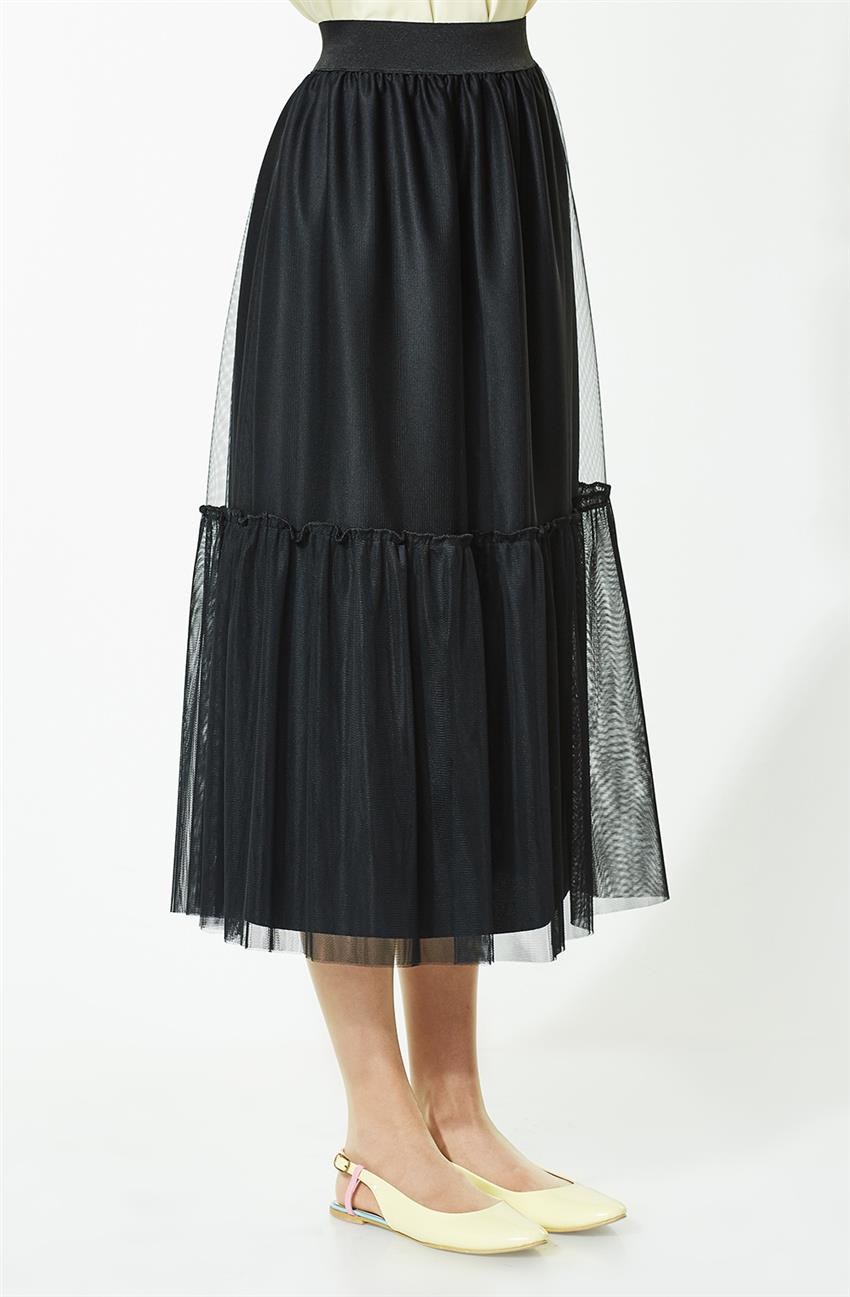 Skirt-Black 893-01