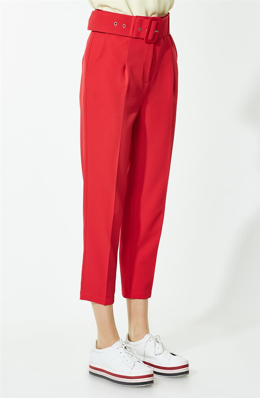Pants-Red 4865-34