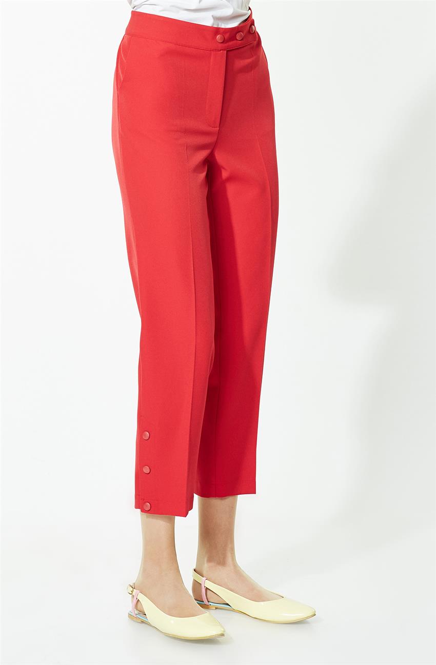 Pants-Red 4869-34