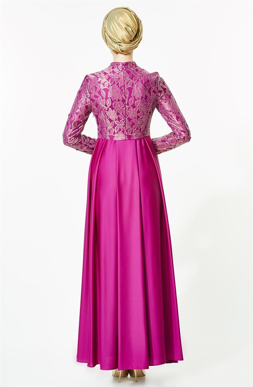 Tuğba Evening Dress-Purple L5284-19