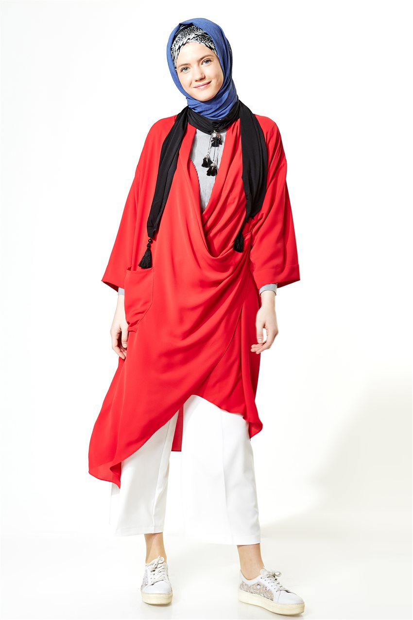 Tunic-Red 8Y4501-34
