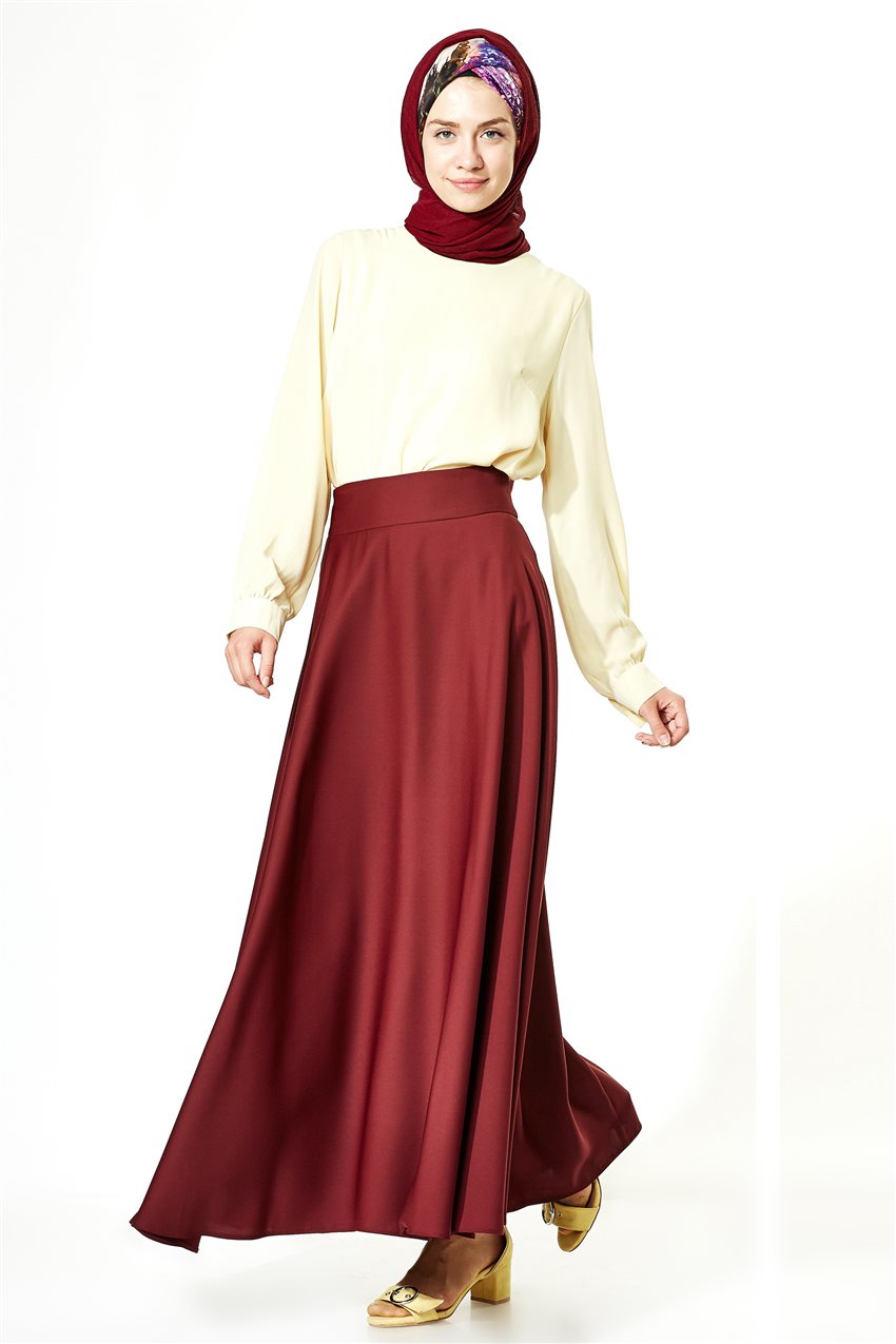 Skirt-Claret Red ORT0002-67