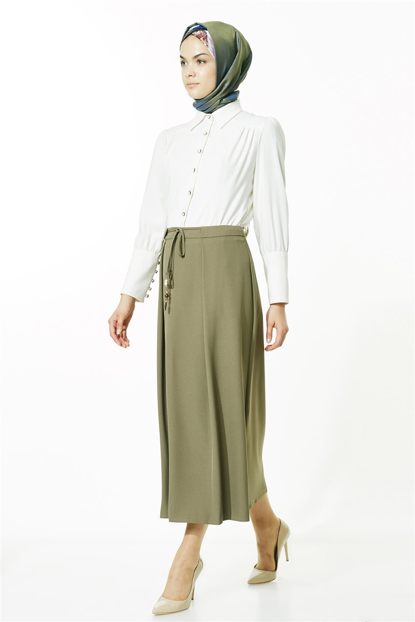 Skirt-Khaki 8Y1560-27