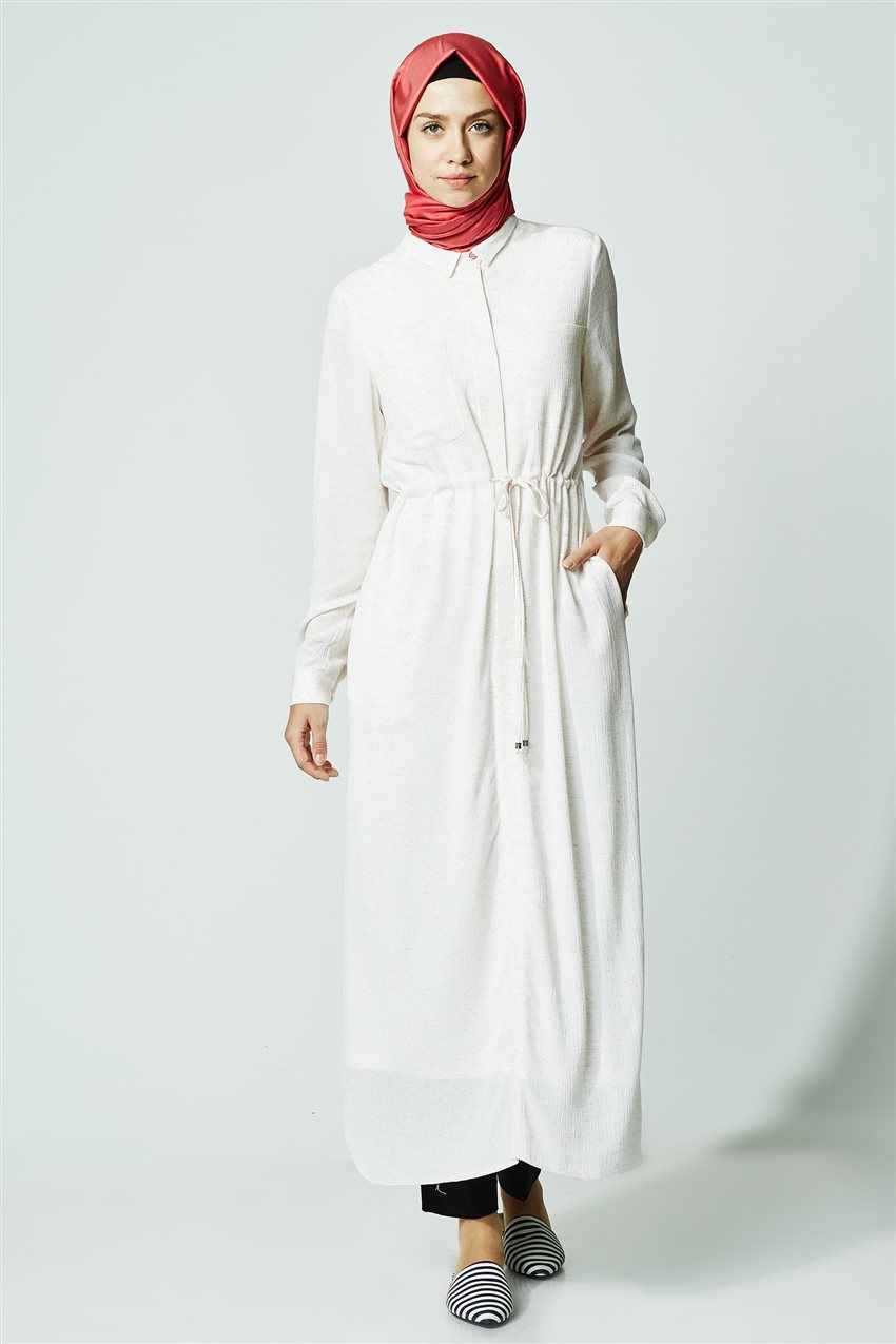 Kyr فستان-أبيض أحمر KY-B8-83011-3519