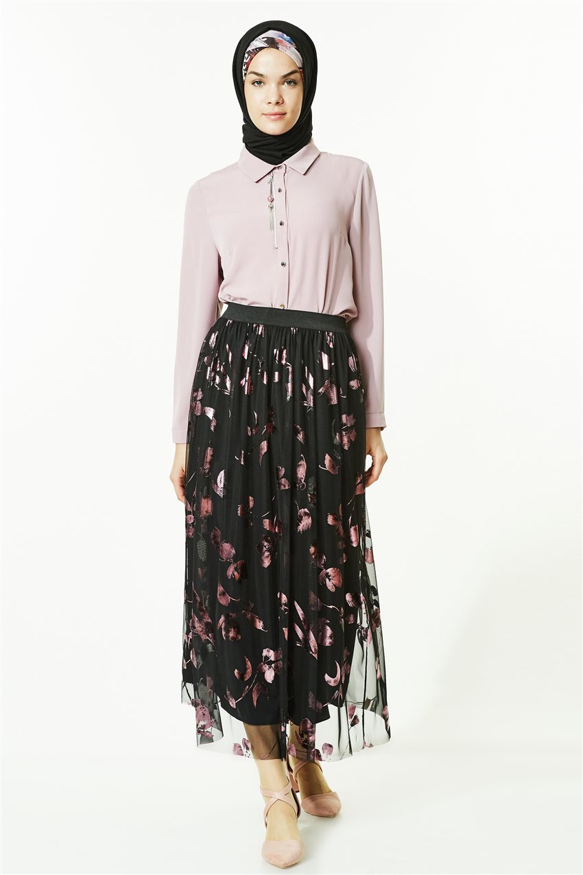 Skirt-Fuchsia 2505-43