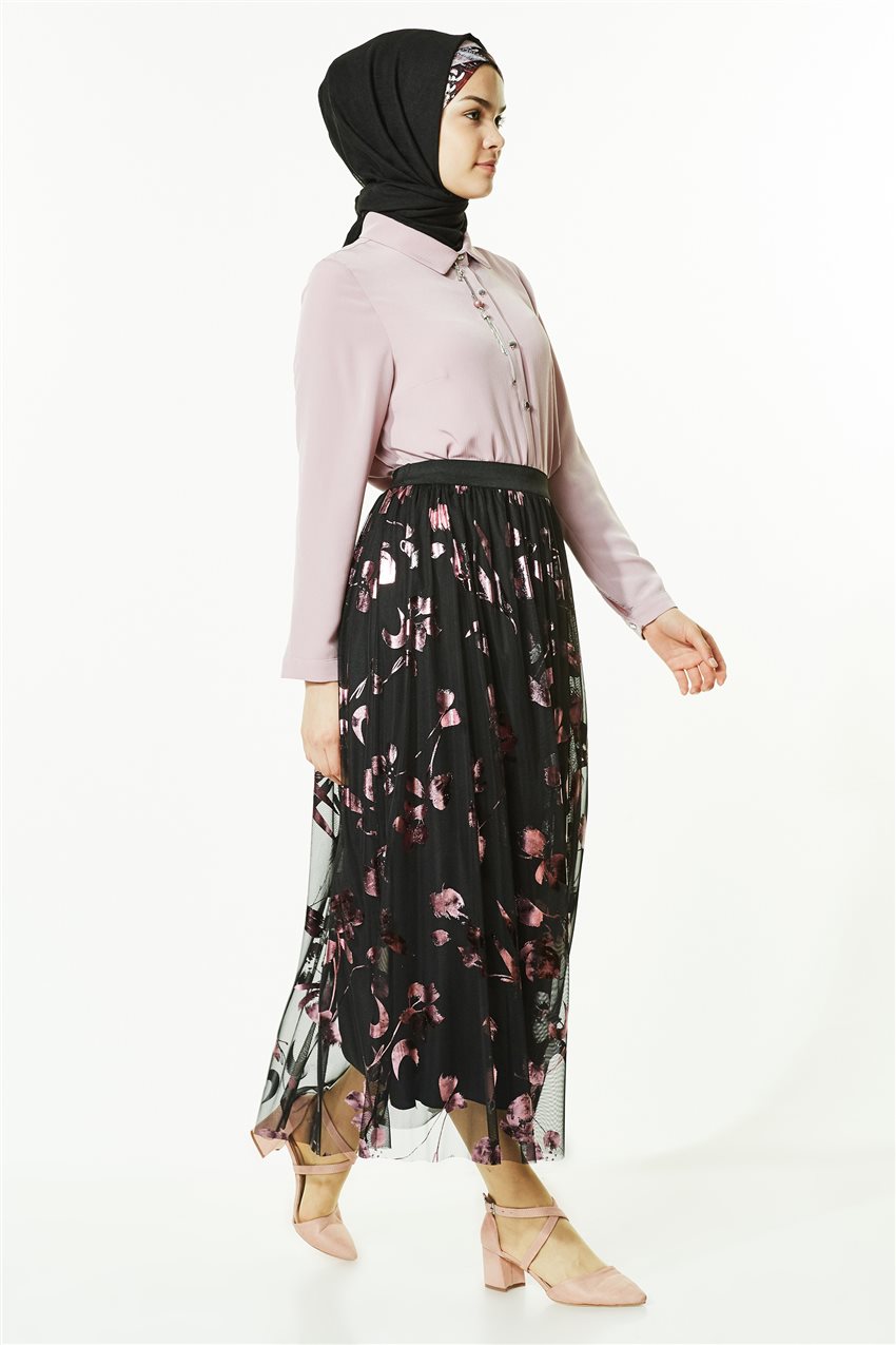 Skirt-Fuchsia 2505-43
