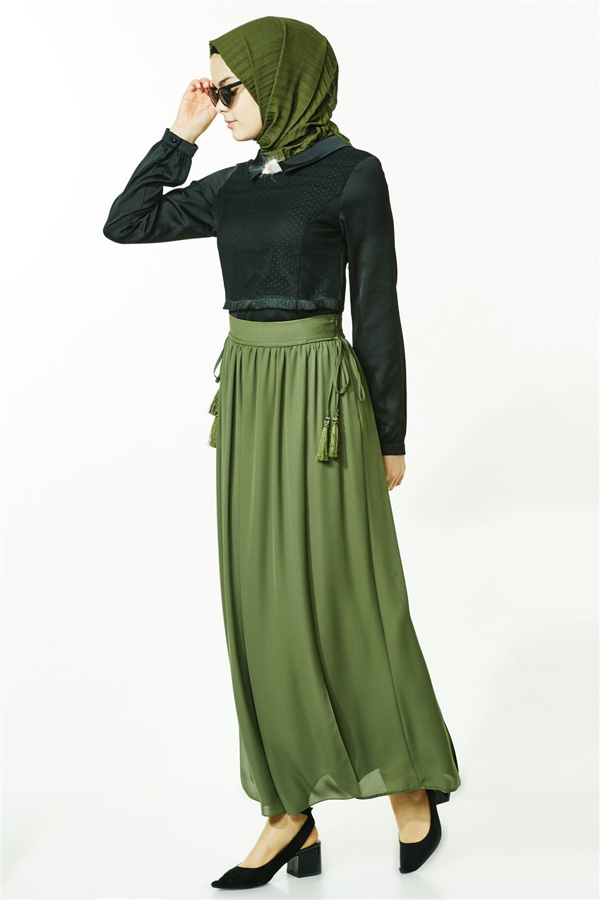 Skirt-Khaki 8Y1505-27