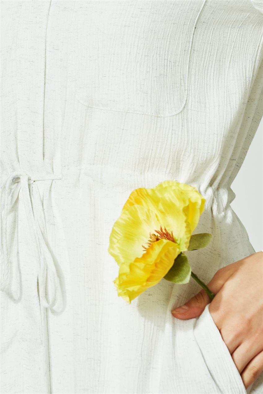 Kyr فستان-أبيض كحلي KY-B8-83011-3511