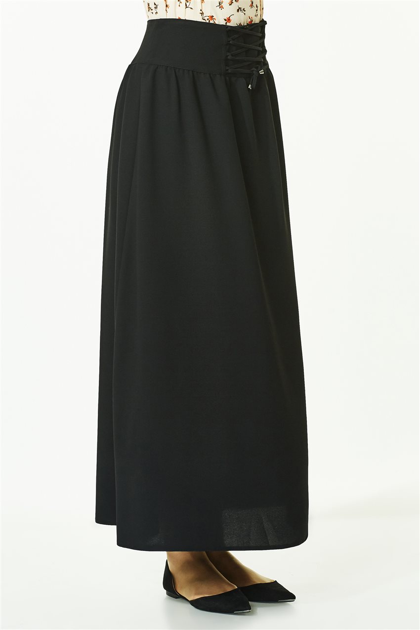 Skirt-Black A3158-09