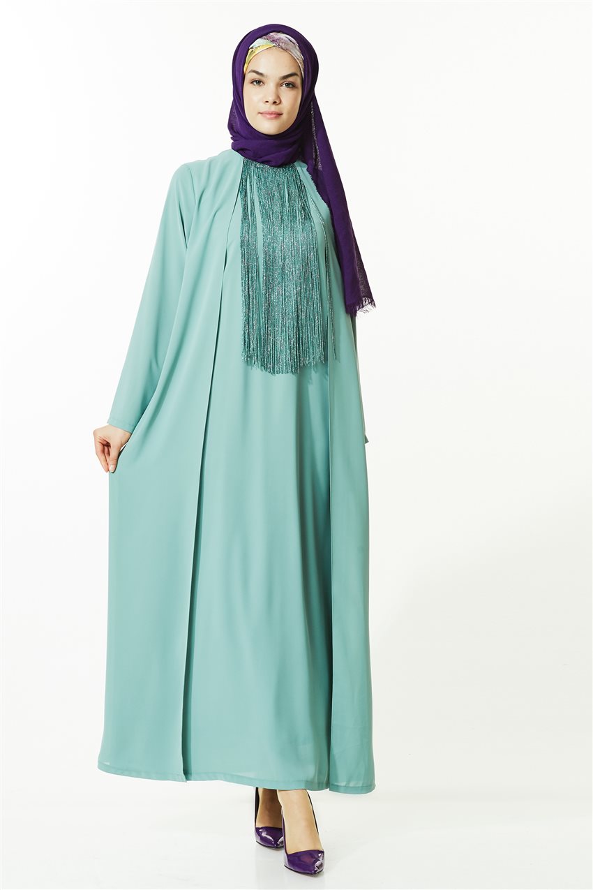 Dress-Medium Sea Green 8Y9536-102