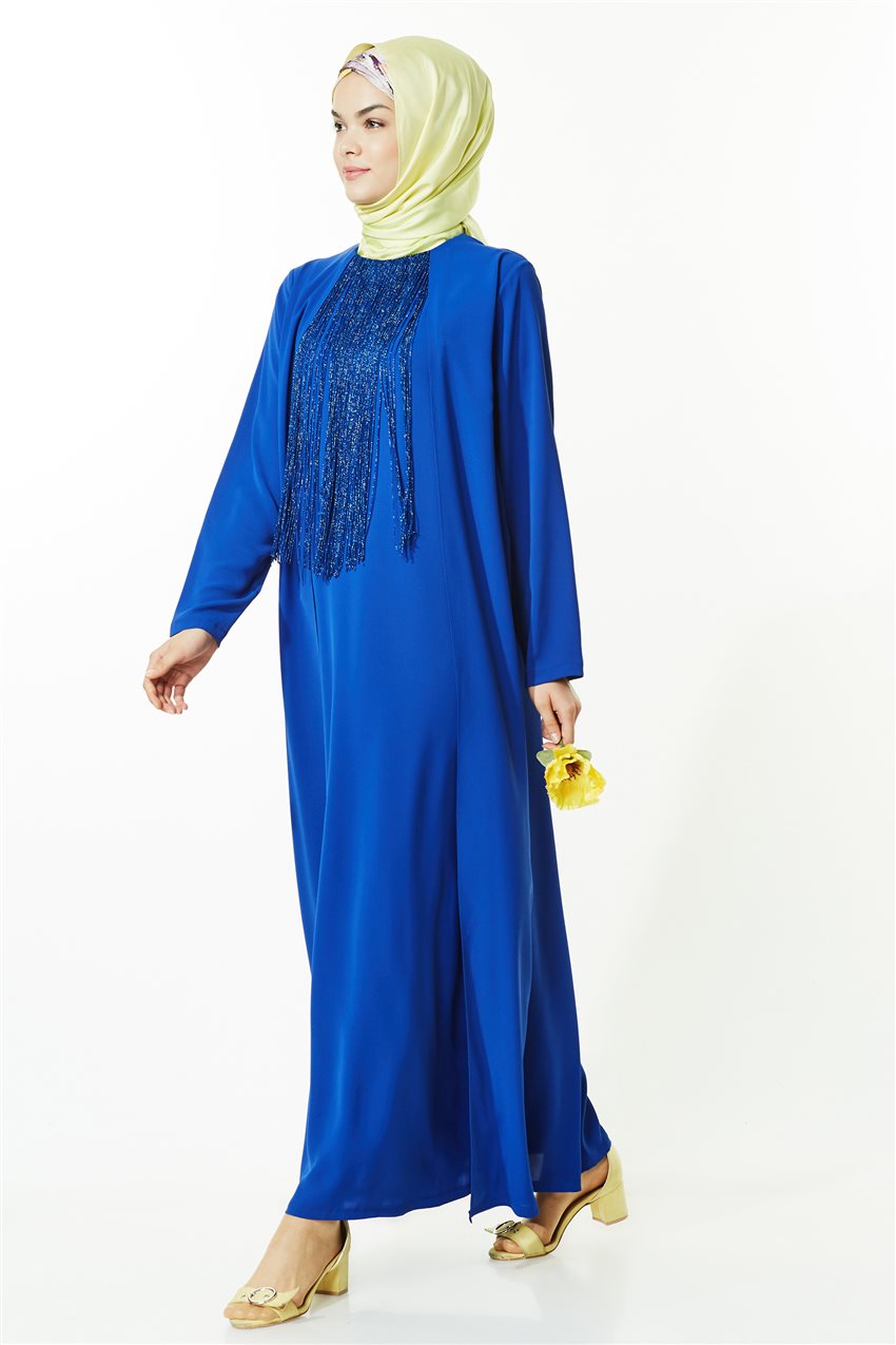 فستان-أزرق غامق ar-8Y9536-47