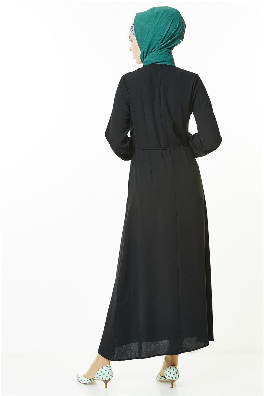 Siyah Elbise 2428-01
