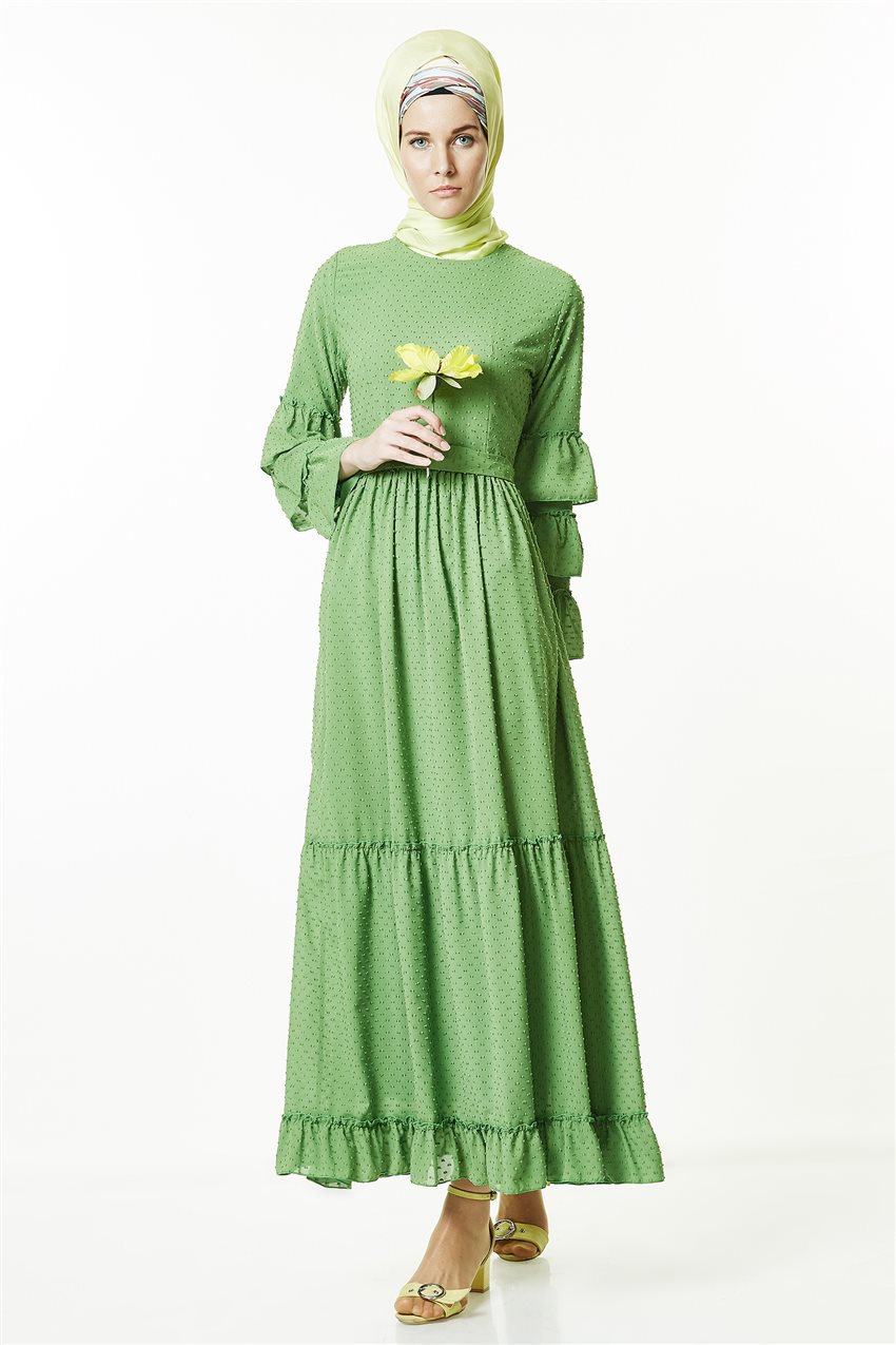 Yeşil Elbise 5220-21